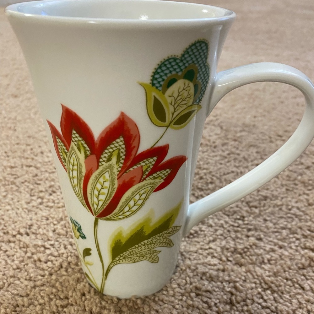 222 FIFTH Bella Donna Latte Large Tall Mug